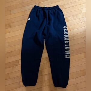 Russell Athletic Dark Blue Joggers Georgetown